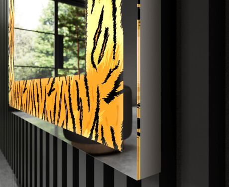 Backlit Decorative Mirror - Midnight Mirage #3