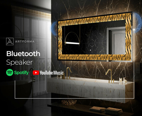 Backlit Decorative Mirror - Midnight Mirage #7