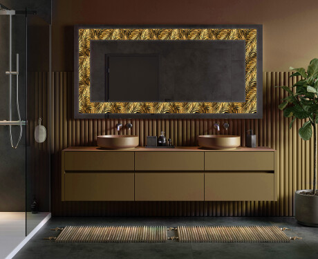 Backlit Decorative Mirror - Tropical Paradise #7