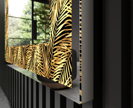 Backlit Decorative Mirror - Tropical Paradise #3