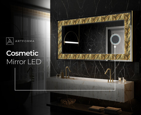 Backlit Decorative Mirror - Tropical Paradise #10