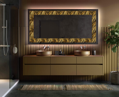 Backlit Decorative Mirror - Tropical Paradise #4