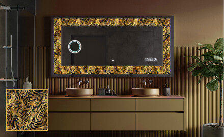 Backlit Decorative Mirror - Tropical Paradise