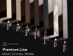 Backlit Decorative Mirror - Dark Elegance #5