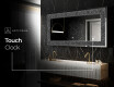 Backlit Decorative Mirror - Dark Elegance #9