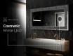 Backlit Decorative Mirror - Dark Elegance #11