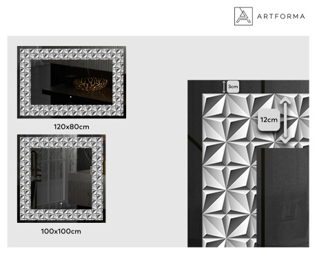 Backlit Decorative Mirror - Pearlous Dance #2