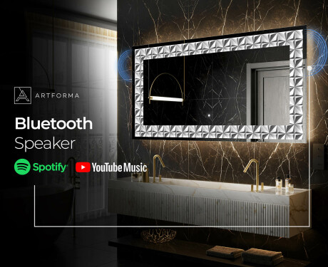 Backlit Decorative Mirror - Pearlous Dance #7