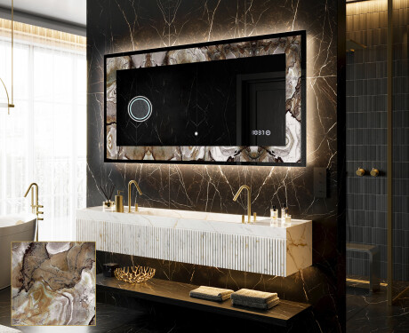 Backlit Decorative Mirror - Desert Wonders