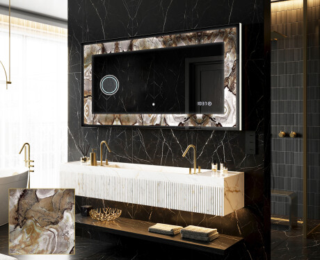 Backlit Decorative Mirror - Desert Wonders