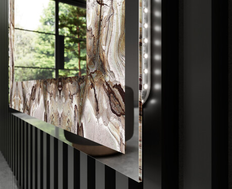 Backlit Decorative Mirror - Desert Wonders #3