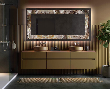 Backlit Decorative Mirror - Desert Wonders #5