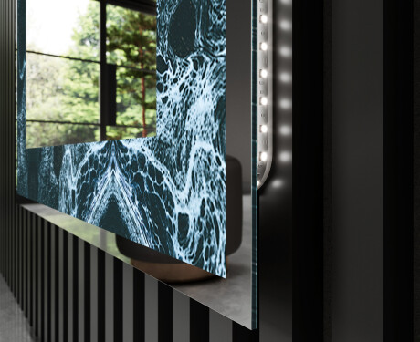 Backlit Decorative Mirror - Oceanic Madness #3