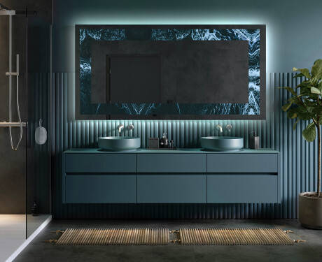 Backlit Decorative Mirror - Oceanic Madness #5