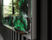 Backlit Decorative Mirror - Malachite Magic #3