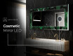 Backlit Decorative Mirror - Malachite Magic #11
