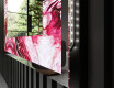 Backlit Decorative Mirror - Ruby Rhythms #3
