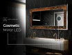 Backlit Decorative Mirror - Amber Shell #11