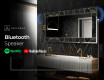 Backlit Decorative Mirror - Golden Veins #8