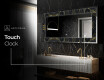 Backlit Decorative Mirror - Golden Veins #9
