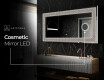 Backlit Decorative Mirror - Dynamic Circles #8