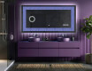 Backlit Decorative Mirror - Colorful Ruffles #5