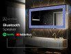 Backlit Decorative Mirror - Colorful Ruffles #9