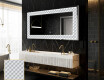 Backlit Decorative Mirror - Inspiring Lines