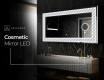 Backlit Decorative Mirror - Inspiring Lines #8