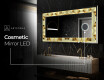 Backlit Decorative Mirror - Glow Geometry #8
