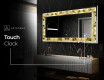 Backlit Decorative Mirror - Glow Geometry #10