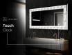 Backlit Decorative Mirror - Dynamic Whirls #10