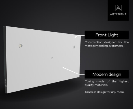 Backlit Decorative Mirror - Experimental Compositions #7