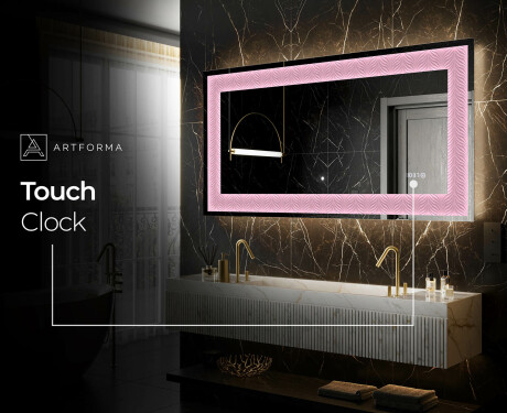 Backlit Decorative Mirror - Experimental Compositions #8