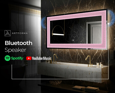 Backlit Decorative Mirror - Experimental Compositions #9