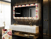 Backlit Decorative Mirror - Flowers Full Of Colors