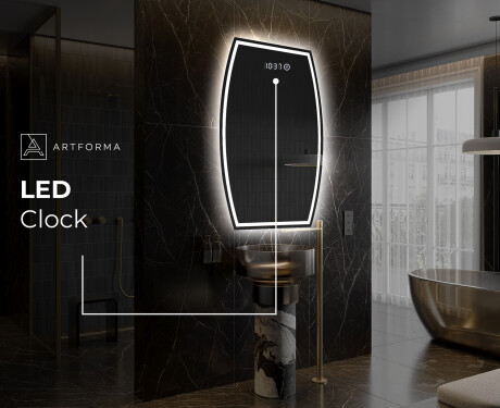 Irregular Mirror LED Lighted decorative design M223 #7