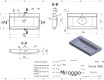 VARNA 800 MATT Sink