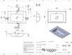 DELLA 700 MIRASOFT Sink