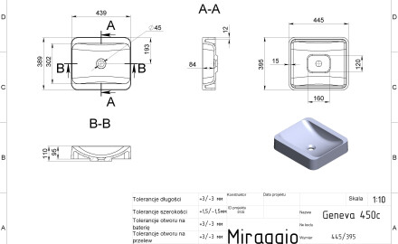 GENEVA MIRASOFT Sink