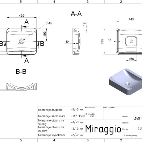 GENEVA MIRASOFT Sink #1