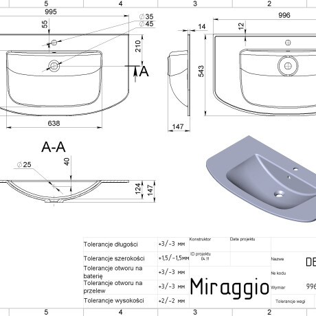 DEA 1000 Sink #5