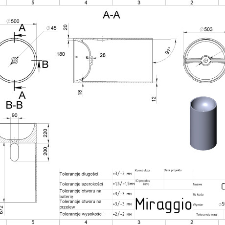 COSMOS MIRASOFT Sink #5
