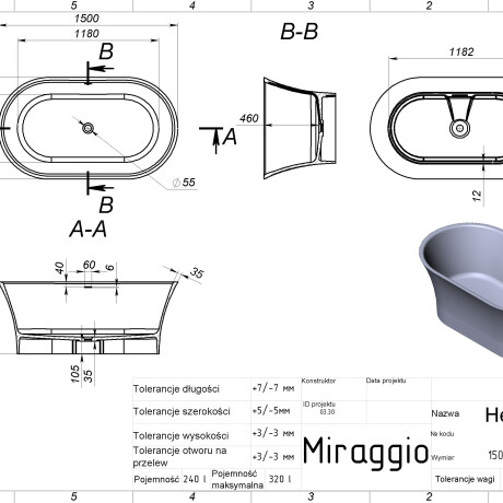 HELGA Bathtub #5