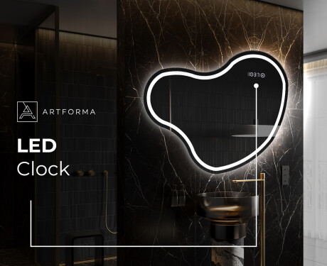 Irregular Mirror LED Lighted decorative design N223 #7