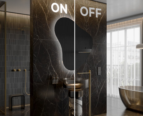 Irregular Mirror LED Lighted decorative design V221 #3