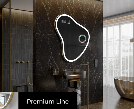 Irregular Mirror LED Lighted decorative design V222