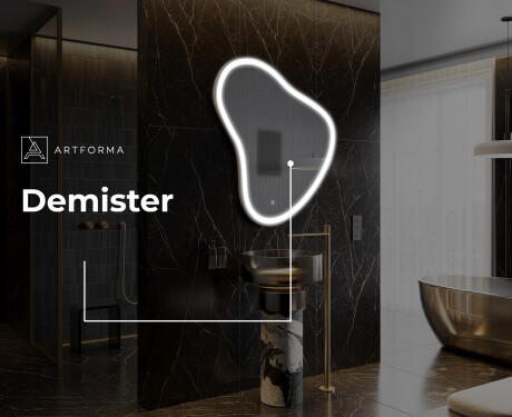 Irregular Mirror LED Lighted decorative design V222 #9