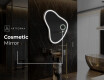 Irregular Mirror LED Lighted decorative design V223 #10