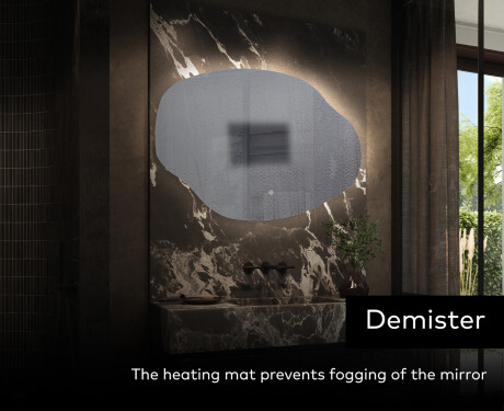 Irregular Mirror LED Lighted decorative design O221 #9